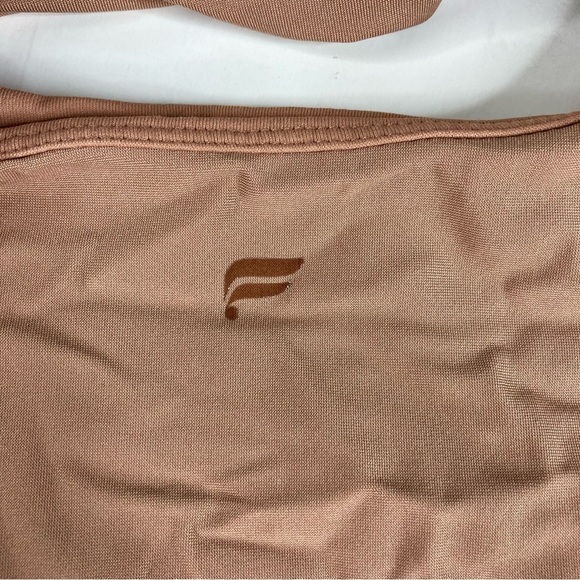 Fabletics Tan Cropped Tank Top - Picture 3 of 3